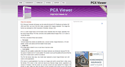 Desktop Screenshot of pcxviewer.com